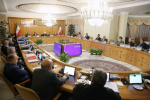 در جلسه هیأت دولت انجام شد؛ بررسی زمینه‌های توسعه همکاری در آستانه سفر روحانی به عراق