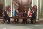 در حضور روسای جمهور دو کشور انجام شد/امضای ۹ یادداشت تفاهم و سند همکاری بین ایران و قزاقستان