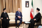 رهبر انقلاب اسلامی در دیدار رئیس جمهور بلاروس: کشورهای مورد تحریم آمریکا باید با همکاری هم این حربه را از بین ببرند