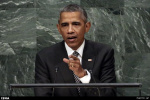 مجمع عمومی سازمان ملل/  اوباما: آمریکا به تنهایی نمی‌تواند مشکلات جهان را حل کند