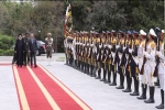 استقبال رسمی رئیس‌جمهور کشورمان از مصطفی الکاظمی 
