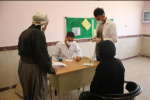 درمان رایگان مددجویان منطقه زرینه توسط نیروهای جهادی 