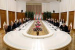 نشست هیئت‌های عالی‌رتبه مشترک ایران و تاجیکستان؛رئیسی : موظف به تلاش برای خاتمه دادن به ظلم تاریخی به فلسطینیان هستیم
