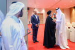 دیدار امیر قطر با رئیس جمهور 